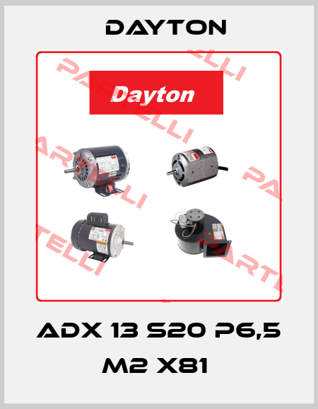 ADX 13 S20 P6,5 M2 X81  DAYTON