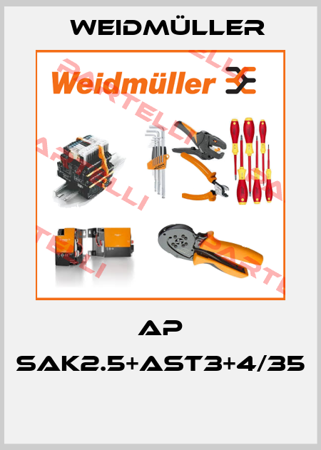 AP SAK2.5+AST3+4/35  Weidmüller