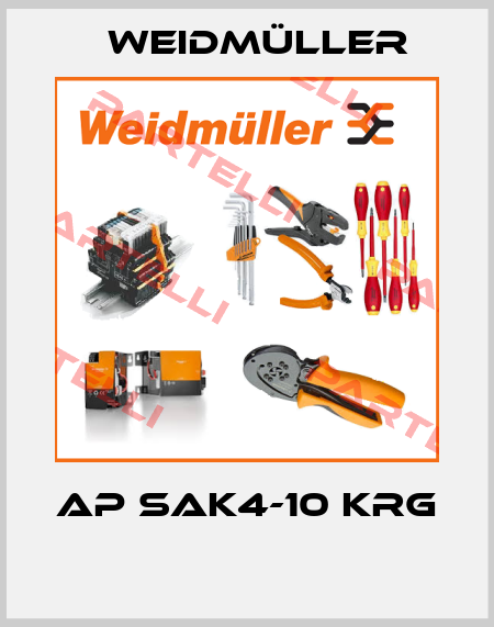 AP SAK4-10 KRG  Weidmüller
