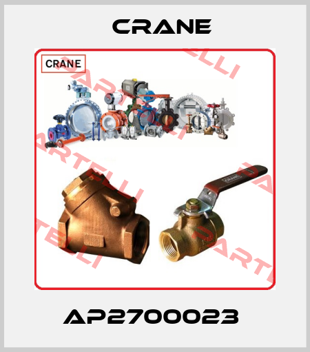 AP2700023  Crane