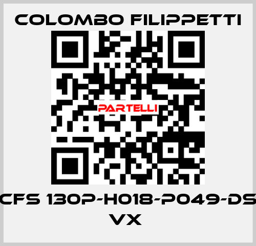 CFS 130P-H018-P049-DS VX  Colombo Filippetti