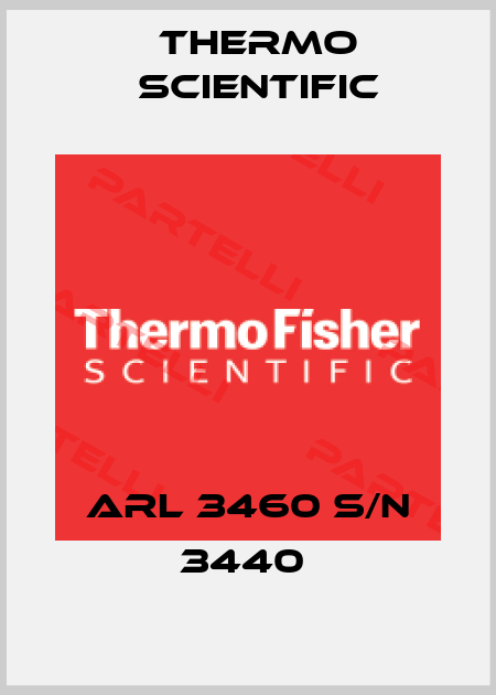 ARL 3460 S/N 3440  Thermo Scientific