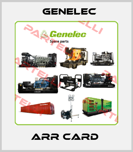 ARR CARD  Genelec