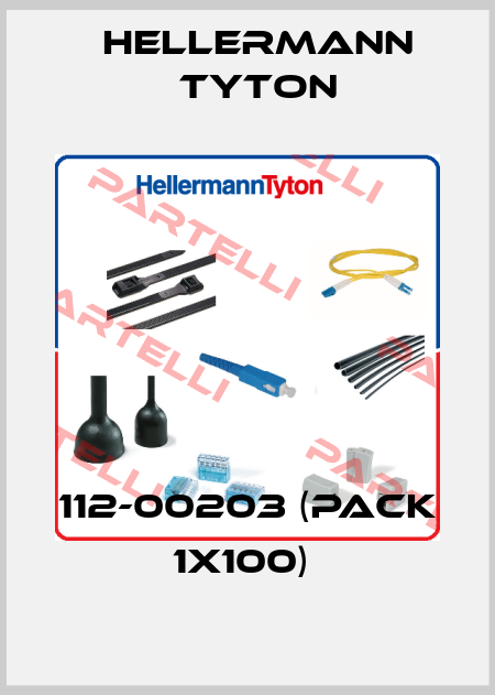112-00203 (pack 1x100)  Hellermann Tyton