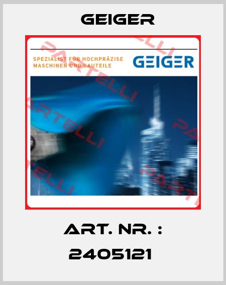 ART. NR. : 2405121  Geiger