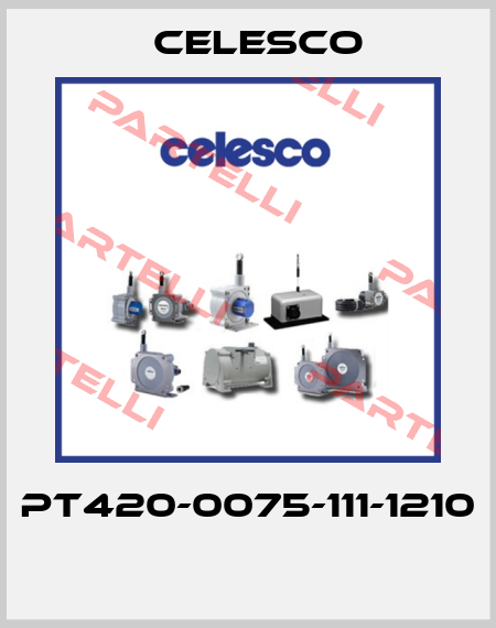 PT420-0075-111-1210  Celesco