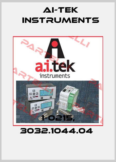 1-0215, 3032.1044.04  AI-Tek Instruments