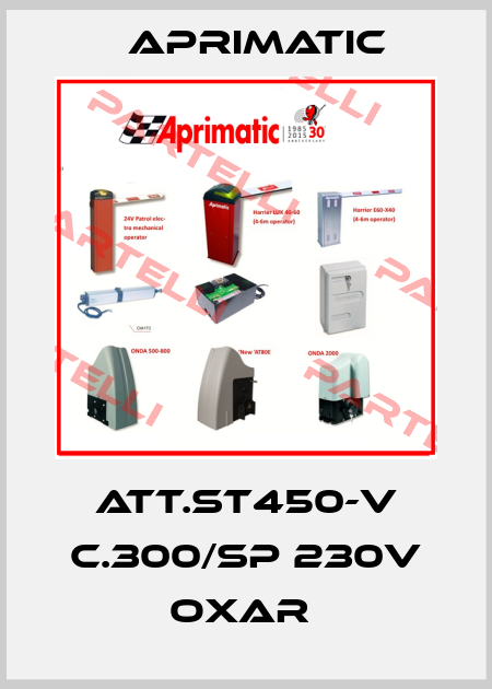 ATT.ST450-V C.300/SP 230V OXAR  Aprimatic