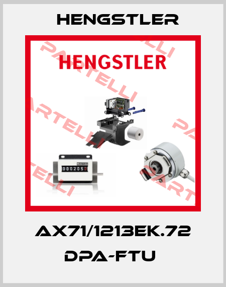 AX71/1213EK.72 DPA-FTU  Hengstler