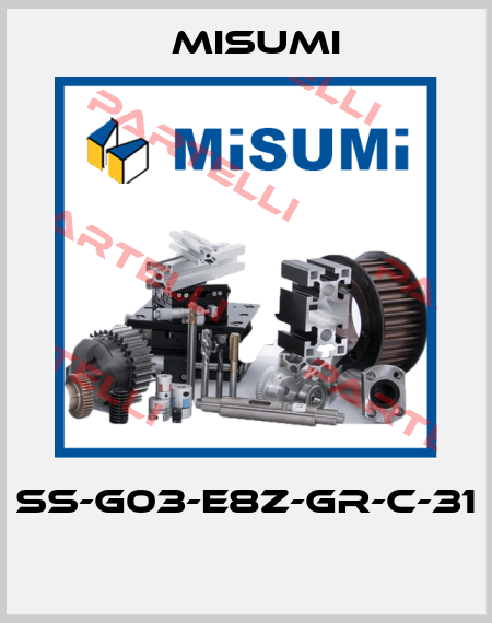 SS-G03-E8Z-GR-C-31  Misumi