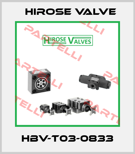 HBV-T03-0833 Hirose Valve