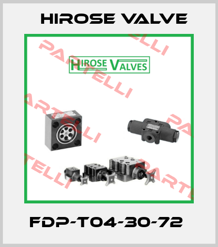 FDP-T04-30-72  Hirose Valve
