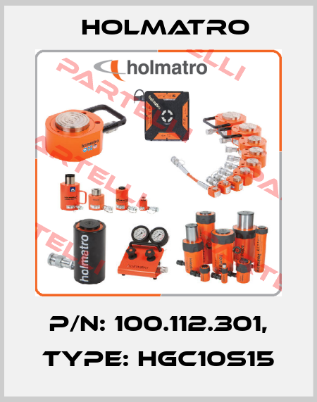 P/N: 100.112.301, Type: HGC10S15 Holmatro