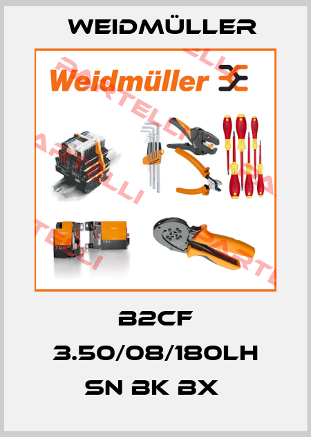 B2CF 3.50/08/180LH SN BK BX  Weidmüller