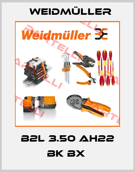 B2L 3.50 AH22 BK BX  Weidmüller