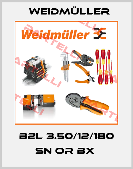 B2L 3.50/12/180 SN OR BX  Weidmüller