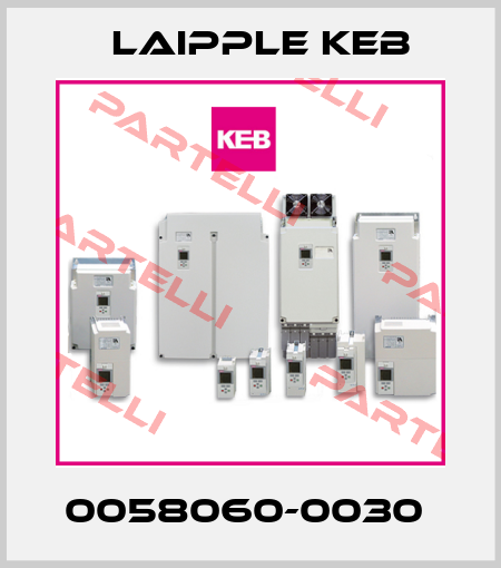 0058060-0030  LAIPPLE KEB
