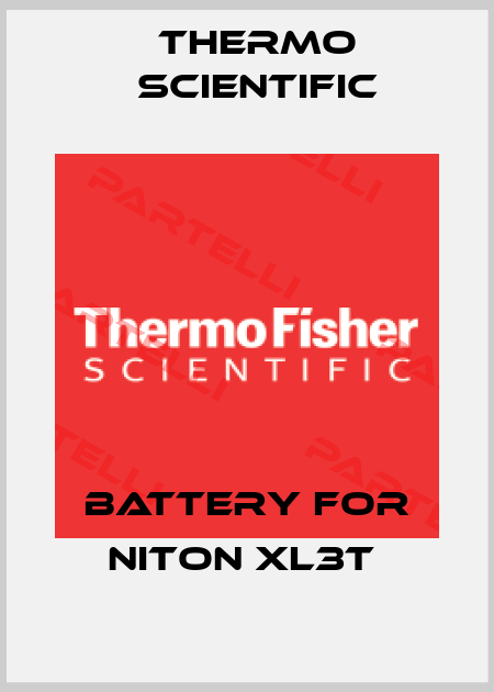 BATTERY FOR NITON XL3T  Thermo Scientific