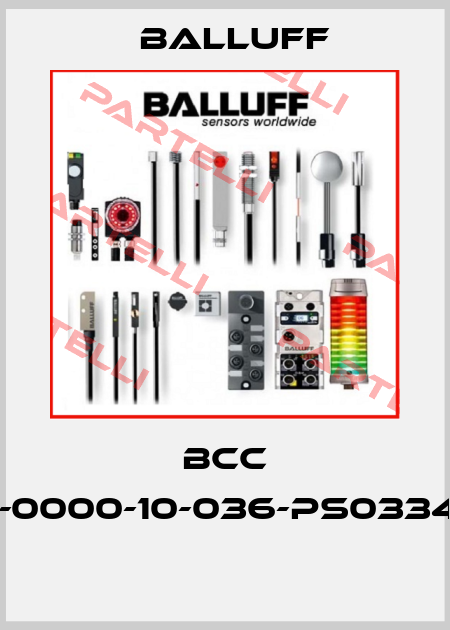 BCC M313-0000-10-036-PS0334-050  Balluff