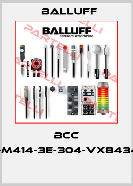BCC M314-M414-3E-304-VX8434-030  Balluff
