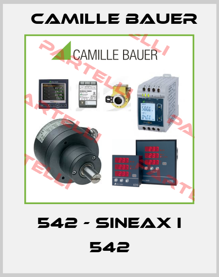 542 - Sineax I 542 Camille Bauer