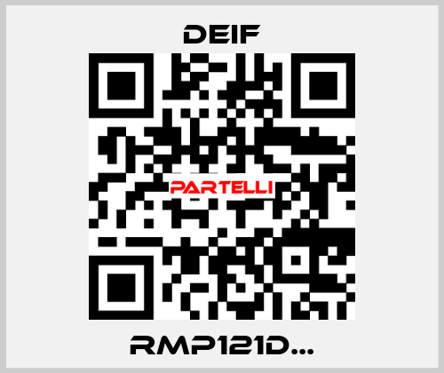 RMP121D... Deif