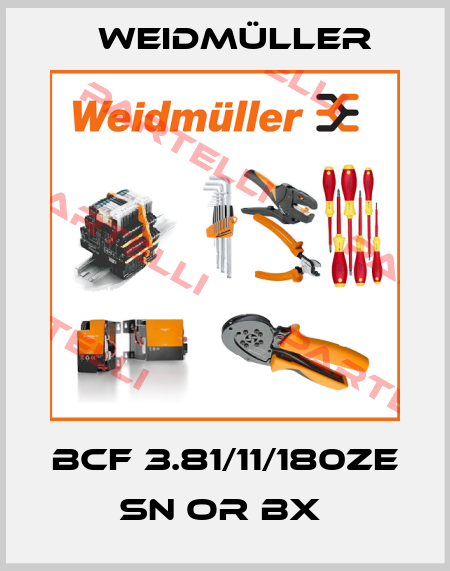 BCF 3.81/11/180ZE SN OR BX  Weidmüller