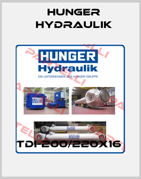 TDI-200/220x16  HUNGER Hydraulik