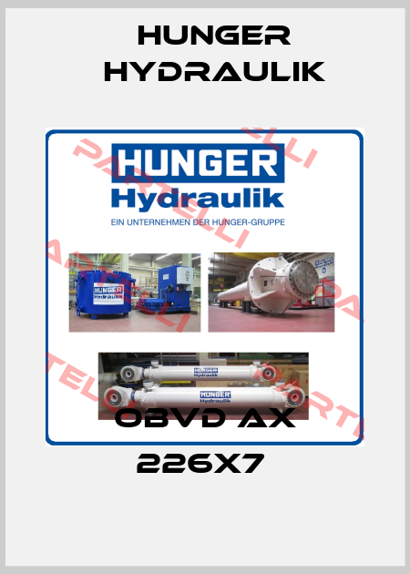 OBVD ax 226x7  HUNGER Hydraulik