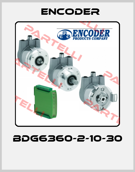 BDG6360-2-10-30  Encoder