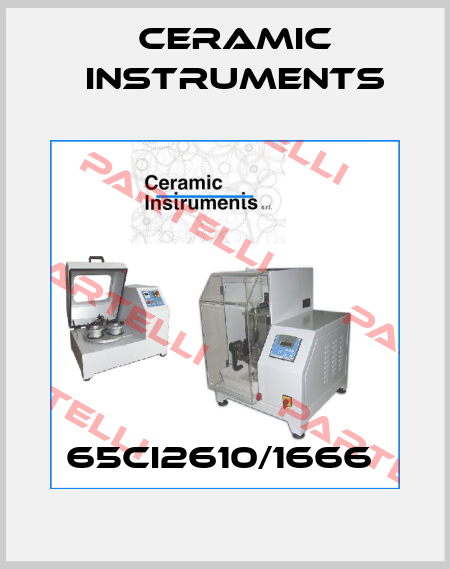 65CI2610/1666  Ceramic Instruments