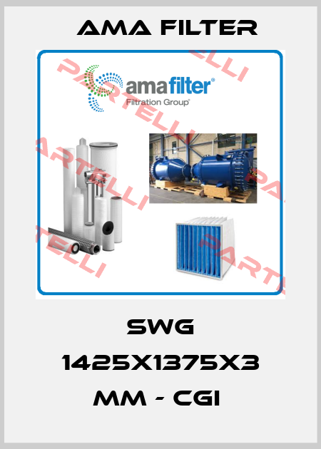 SWG 1425x1375x3 mm - CGI  Ama Filter