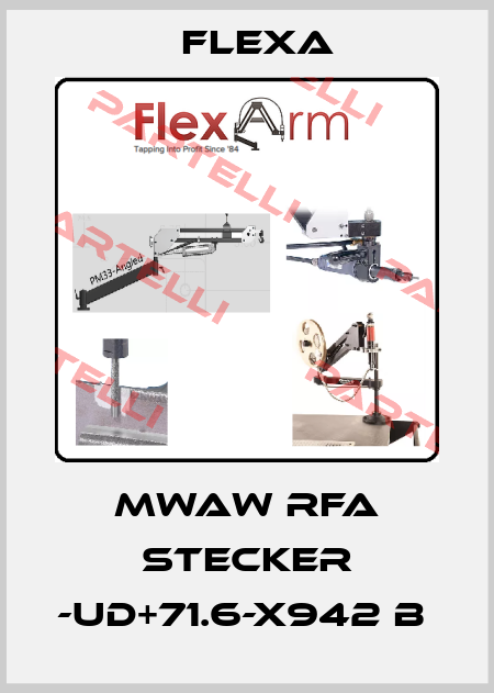 MWAW RFA Stecker -UD+71.6-X942 B  Flexa