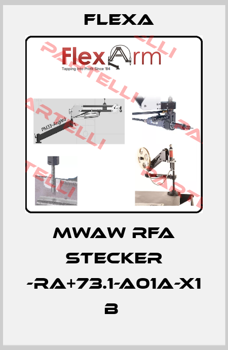 MWAW RFA Stecker -RA+73.1-A01A-X1 B  Flexa