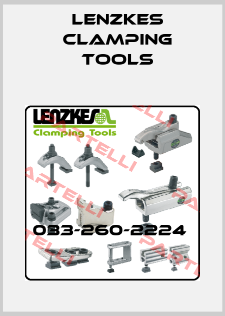 033-260-2224  Lenzkes Clamping Tools