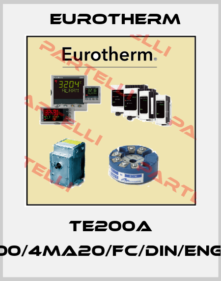 TE200A 40A/400V/000/4MA20/FC/DIN/ENG/-/NO-FUSE/-/ Eurotherm