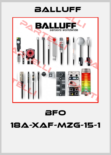 BFO 18A-XAF-MZG-15-1  Balluff