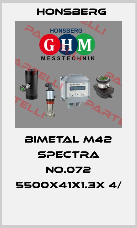 BIMETAL M42 SPECTRA NO.072 5500X41X1.3X 4/  Honsberg