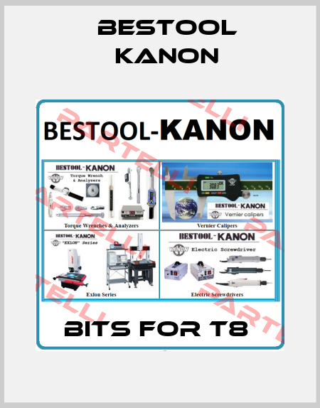 BITS FOR T8  Bestool Kanon