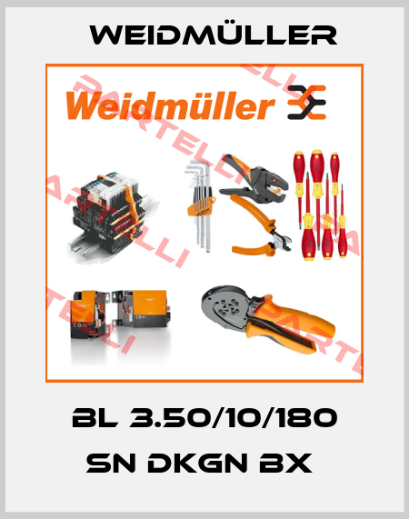 BL 3.50/10/180 SN DKGN BX  Weidmüller
