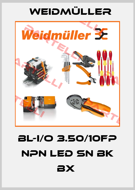 BL-I/O 3.50/10FP NPN LED SN BK BX  Weidmüller