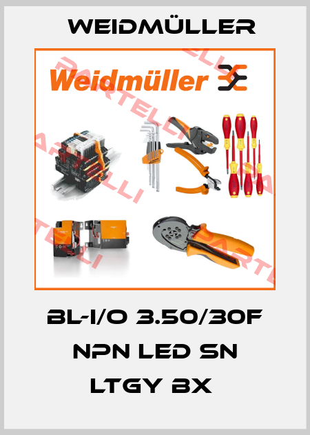 BL-I/O 3.50/30F NPN LED SN LTGY BX  Weidmüller
