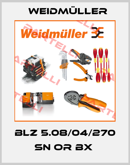 BLZ 5.08/04/270 SN OR BX  Weidmüller
