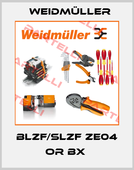 BLZF/SLZF ZE04 OR BX  Weidmüller