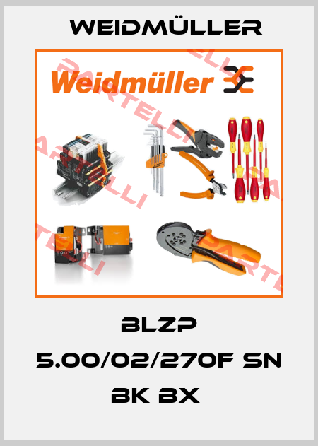 BLZP 5.00/02/270F SN BK BX  Weidmüller