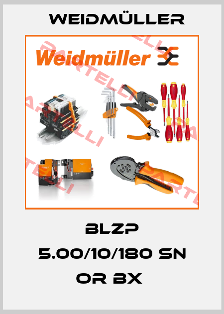 BLZP 5.00/10/180 SN OR BX  Weidmüller