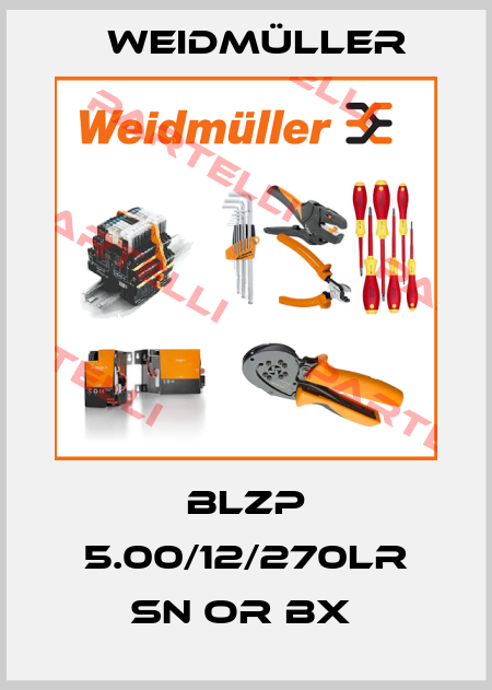 BLZP 5.00/12/270LR SN OR BX  Weidmüller