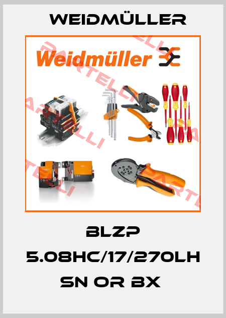 BLZP 5.08HC/17/270LH SN OR BX  Weidmüller