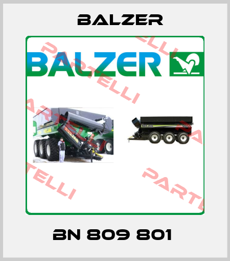 BN 809 801  Balzer