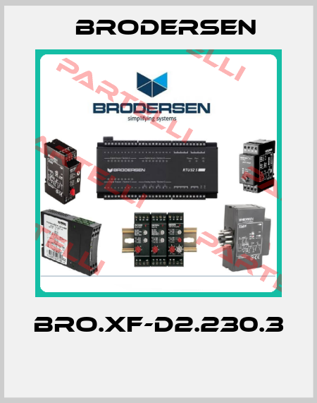 BRO.XF-D2.230.3  Brodersen